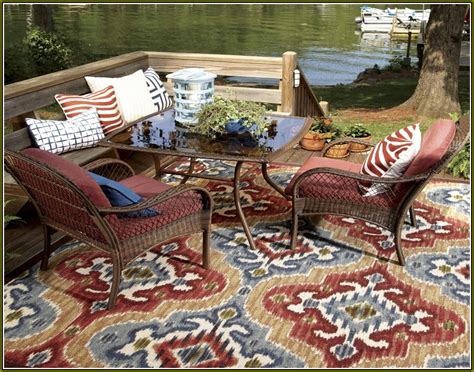 Target Outdoor Rugs Vacation Tropical Outdoor Rug Green Threshold