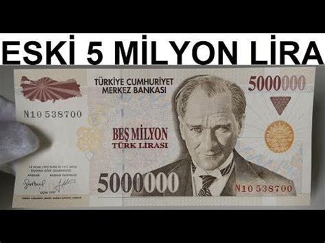 5 Milyon Eski Para YouTube