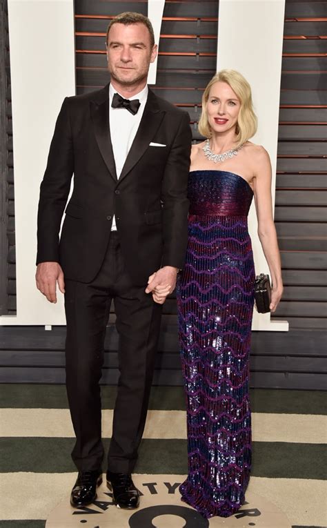 Liev Schreiber And Naomi Watts From Vanity Fair Oscars Party 2016 What
