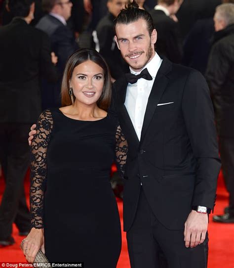 Footballer for tottenham hotspur and wales. Real Madrid star Gareth Bale and wife Emma Rhys-Jones ...