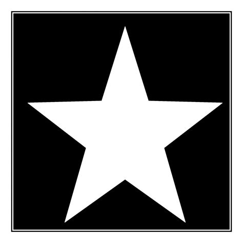 Estrella Blanca Sobre Un Negro Stock De Foto Gratis Public Domain