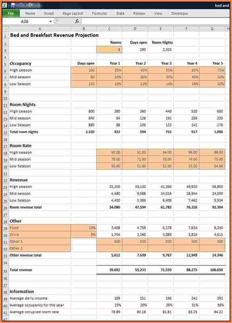 Don't waste time and download this template this instant! 9+ income projection spreadsheet | Excel Spreadsheets Group