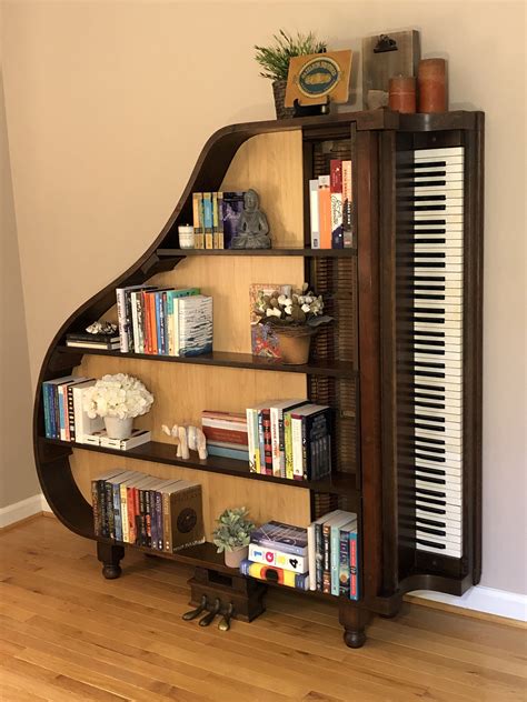Piano Bookshelf Highest Quality Very Durable 6ft Large Huge Etsy