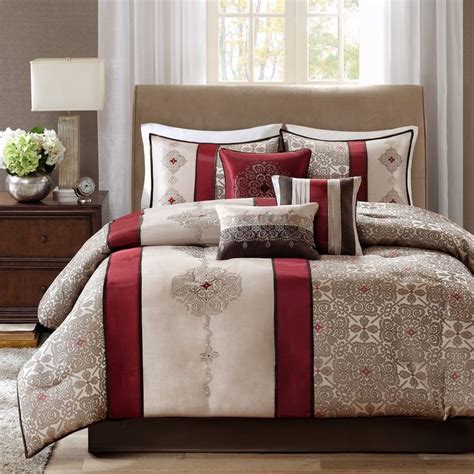 Madison Park Blaine 7 Pc Comforter Set Kohls In 2020 Bed Comforter