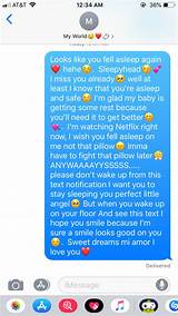 Stuff to say to your girlfriend to make her feel special messages to make her fell special photo divider 11. He loves waking up to my texts hehe☺️ | Relationship texts ...