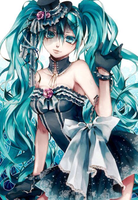 Miku Sexy Victorian Style Japanese Song Japanese Poster Cosplay