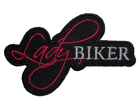 sexy lady biker embroidered lady biker patch quality biker patches