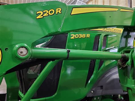 2017 John Deere 2038r Compact Tractor And Attachments Package Regreen