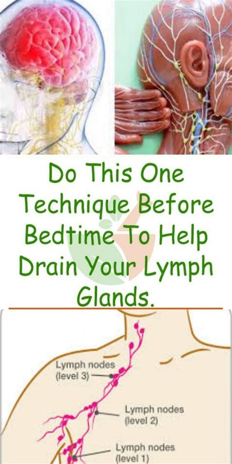 Do This One Technique Before Bedtime To Help Drain Your Lymph Glands