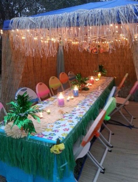 luau table decor luau birthday party luau theme party luau party decorations