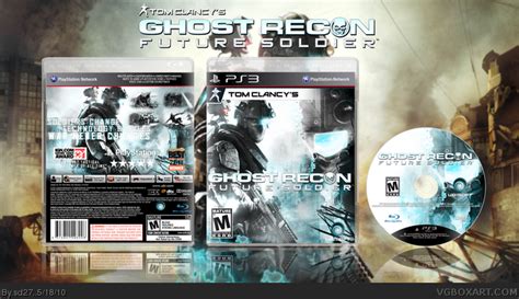 Ghost Recon Future Soldier Playstation 3 Box Art Cover By Sd27