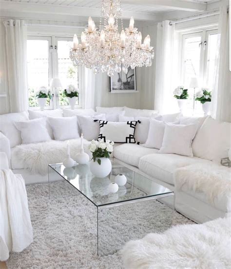 Luxury White Living Room Jeffreyhorne