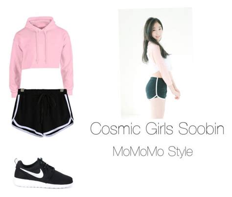 Cosmic Girls Soobin Outfit By Powercake On Polyvore Featuring Nike