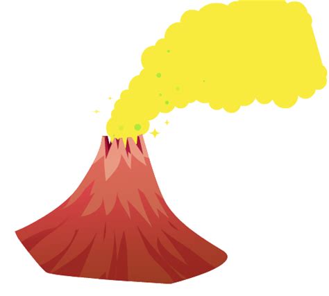 Volcano Png Transparent Image Download Size 512x462px