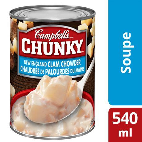 How much does clam chowder soup cost? Campbell's Campbell's Chunky New England Clam Chowder ...