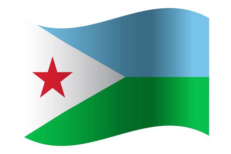 Download The Flag Of Djibouti 40 Shapes Seek Flag