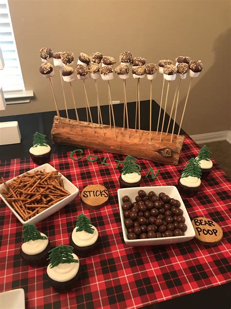 Hands down our vintage plane party collection is the most popular first birthday theme we have in our etsy shop for boys. Lumberjack party food | Lumberjack baby shower food ...