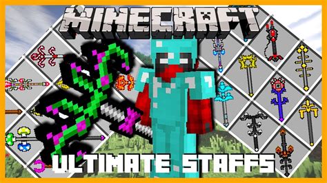 Minecraft Ultimate Staffs Mod Summon Winds Fire And Magical Minions