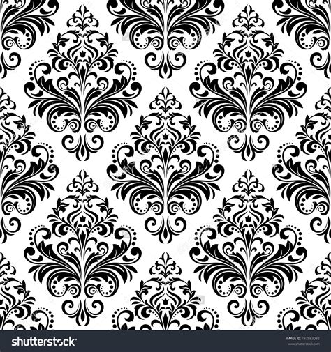 Download Black And White Floral Pattern Wallpaper Gallery