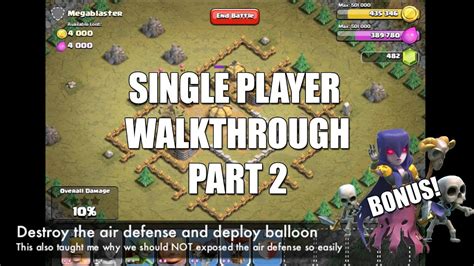 Single Player Walkthrough Part 2 6 Levels With Bonus Youtube