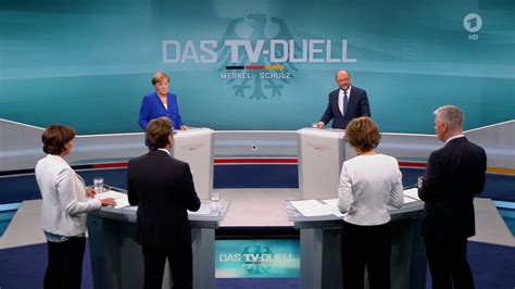 Ard Und Zdf Blitz Umfragen Merkel Gewinnt Tv Duell Politik Inland
