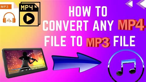 how to convert mp4 file to mp3 easily youtube