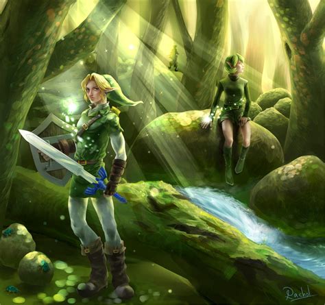 The Legend Of Zelda Lost Wood By Rachol Hoshino On Deviantart