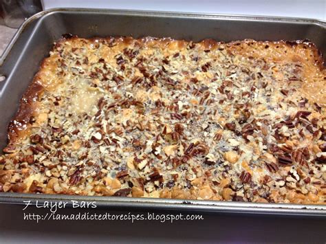7 Layer Cookie Bars Recipe Tales Of A Ranting Ginger Favorite Cookie