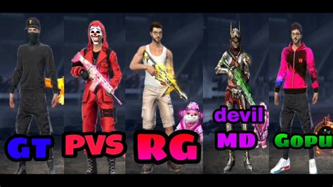 Free fire is the ultimate survival shooter game available on mobile. Tamil Nadu top 5 pro players in free fire in Tamil|top 5 ...