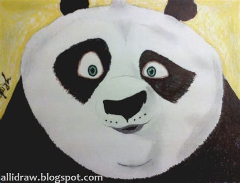 Drawing Kung Fu Panda My Sketchbook Allidraw Sketches By Maninder
