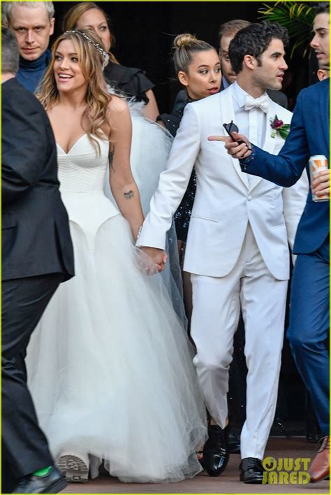 Photo Darren Criss Mia Swier Are Married See Their Wedding Photos Photo Just Jared