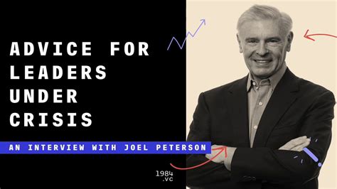 Leading Under Crisis Joel Peterson 1984 Ventures Company Day Youtube