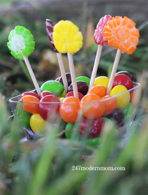 Kick Start Your Summer Fun With This Candy Garden And Diy Candy Necklace