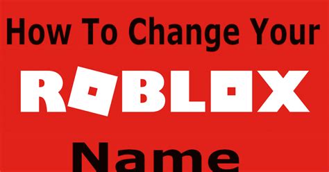 Roblox Login How To Change Your Name In Roblox