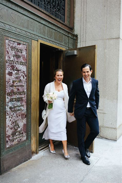 A new york city hall wedding is a nice and simple ceremony that lasts a few minutes. New York wedding, NYC wedding, City Hall wedding, NYC City ...