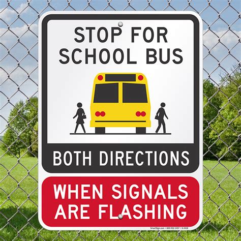 School Buses Stop Sign
