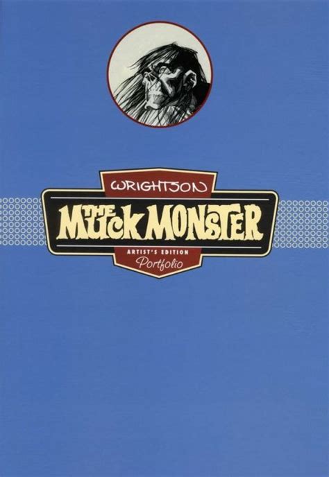 Bernie Wrightsons Muck Monster Artists Edition Portfolio Hard Cover