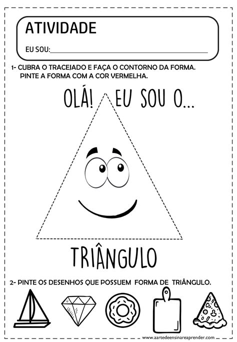 Atividades Triangulo Educação Infantil