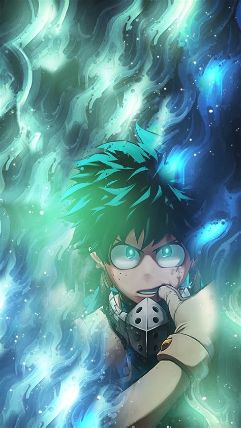 I Made A Deku Wallpaper For Mobile Bokunoheroacademia