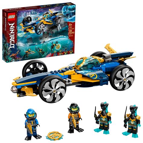 Buy Lego Ninjago Ninja Sub Speeder 71752 Building Kit Amphibious Car Toy With Ninjago Cole And
