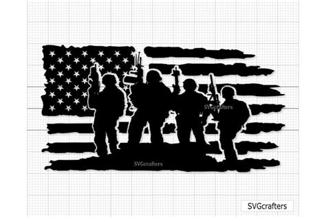 Soldier Svg Bundle Flag Svg 4th Of July Fallen Soldier Svg American