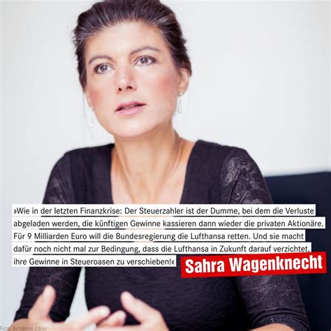 A documentary that captures the work of german politicians at parliamentary level; Sahra Wagenknecht: Steuerzahler rettet Lufthansa mit 9 ...