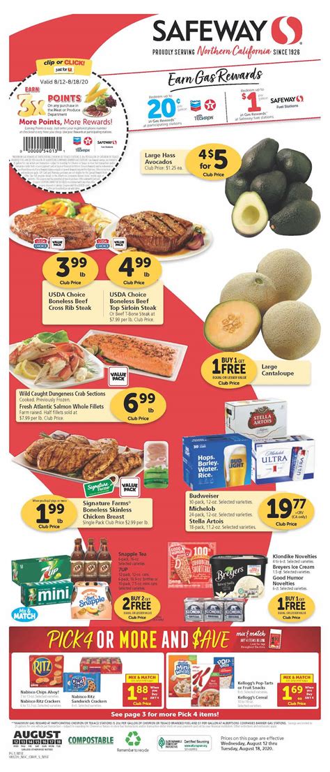 *winco foods reserves the right to limit quantities, to ensure all of our customers may enjoy any special. Safeway Ad | Weekly Sales, Specials, Grocery Ad Prices ...