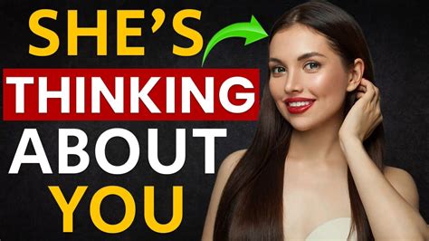15 signs she s constantly thinking about you youtube