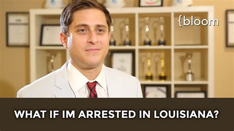 What Happens If Im Arrested In Louisiana Youtube