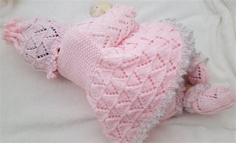 Baby Girls Knitting Pattern Download Pdf Knitting Pattern