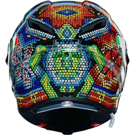 Agv Pista Gp R Rossi Winter Test 2018 Limited Edition Helmet · Motocard