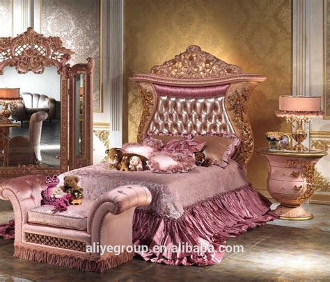 #childrens furniture #furniture #girls bedroom furniture #girls pink furniture #kid furniture #kids bedroom furniture #kids beds #kids furniture in order to fulfill their needs, we have to be aware of bedroom furniture for teen girls. Luxury Pink Color With Gold Children Girl Bedroom ...