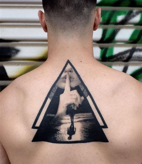 My new womb tattoo just arrived today! 65+ Best Triangle Tattoo Designs & Meanings - Sacred Geometry (2019)