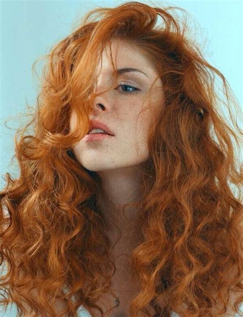 Positive little girl, child with long red hair and freckles, shows okay sign on eye and smile, make ok gesture to praise. Pin by snake on Faces | Red curly hair, Long hair styles ...